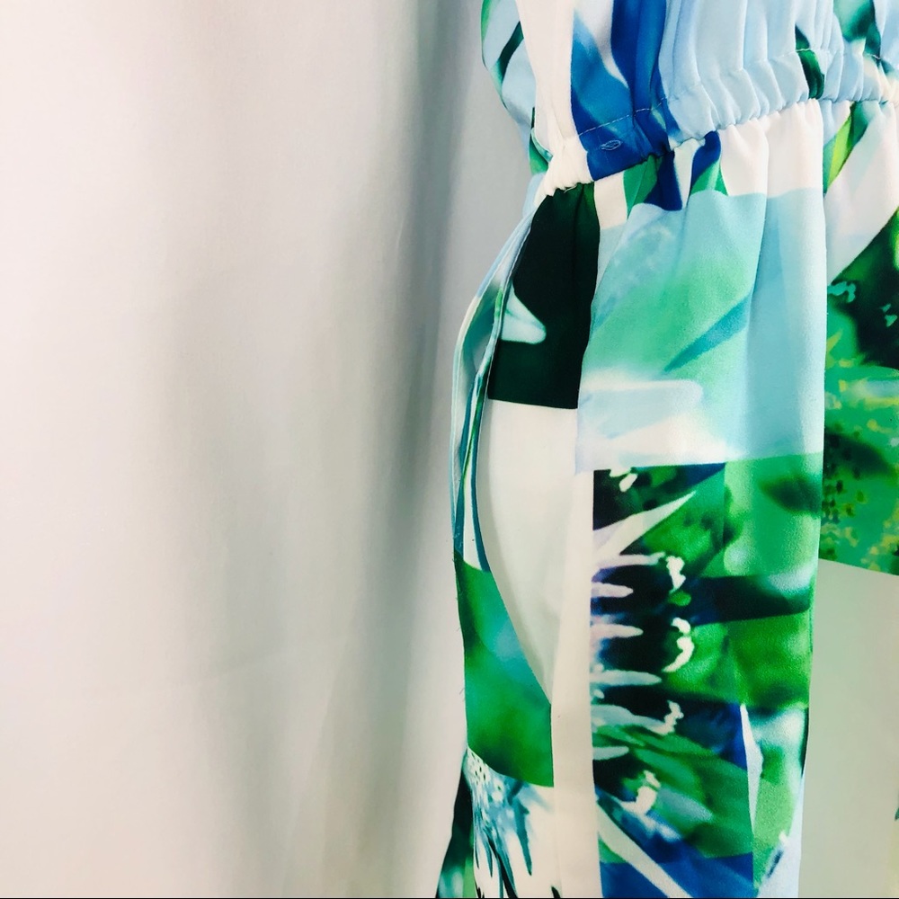 Cece Adjustable Strap Romper Pockets 4 - image 7